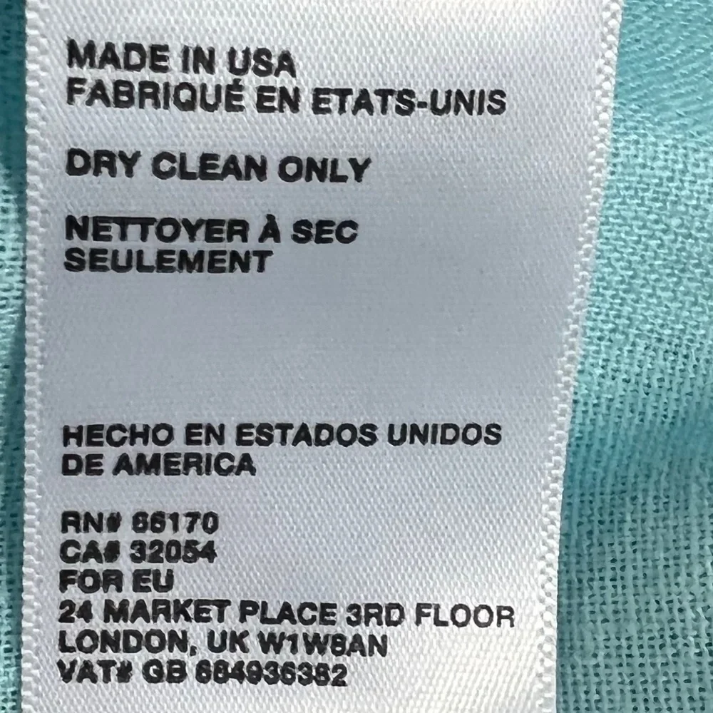 UO urban renewal blue linen pants - Picture 6 of 6